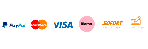 Maassbleche payment methods logo (600 × 200 px)