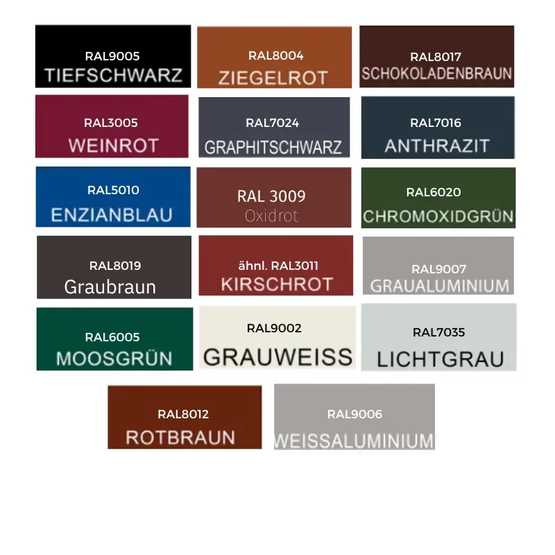 Rundfirst colors