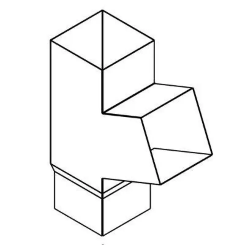 Abzweig quadratisch 1