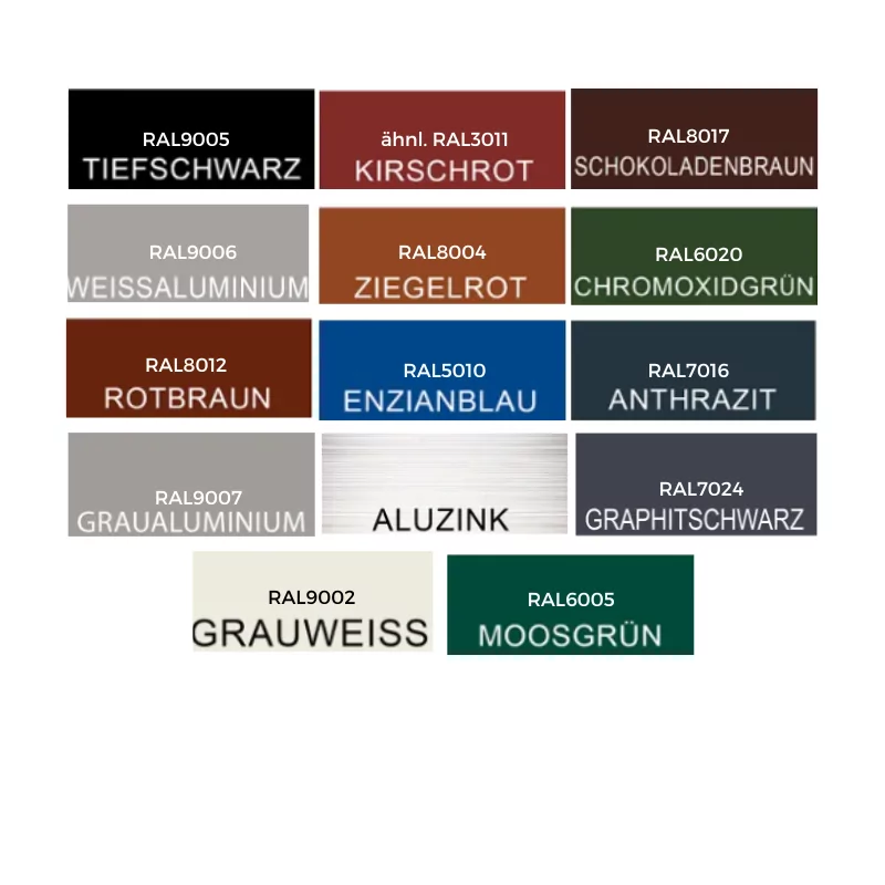 WP RAL Farben